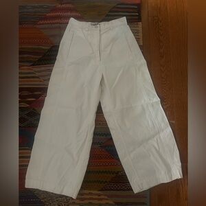 Rachel Comey High Rise Cream Jeans